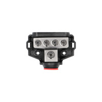 Distribution Block | 4 Position | 1/0-4 AWG In, (4) 4-8 AWG Out