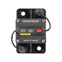 Circuit Breaker Manual Reset w/LED 80 AMP
