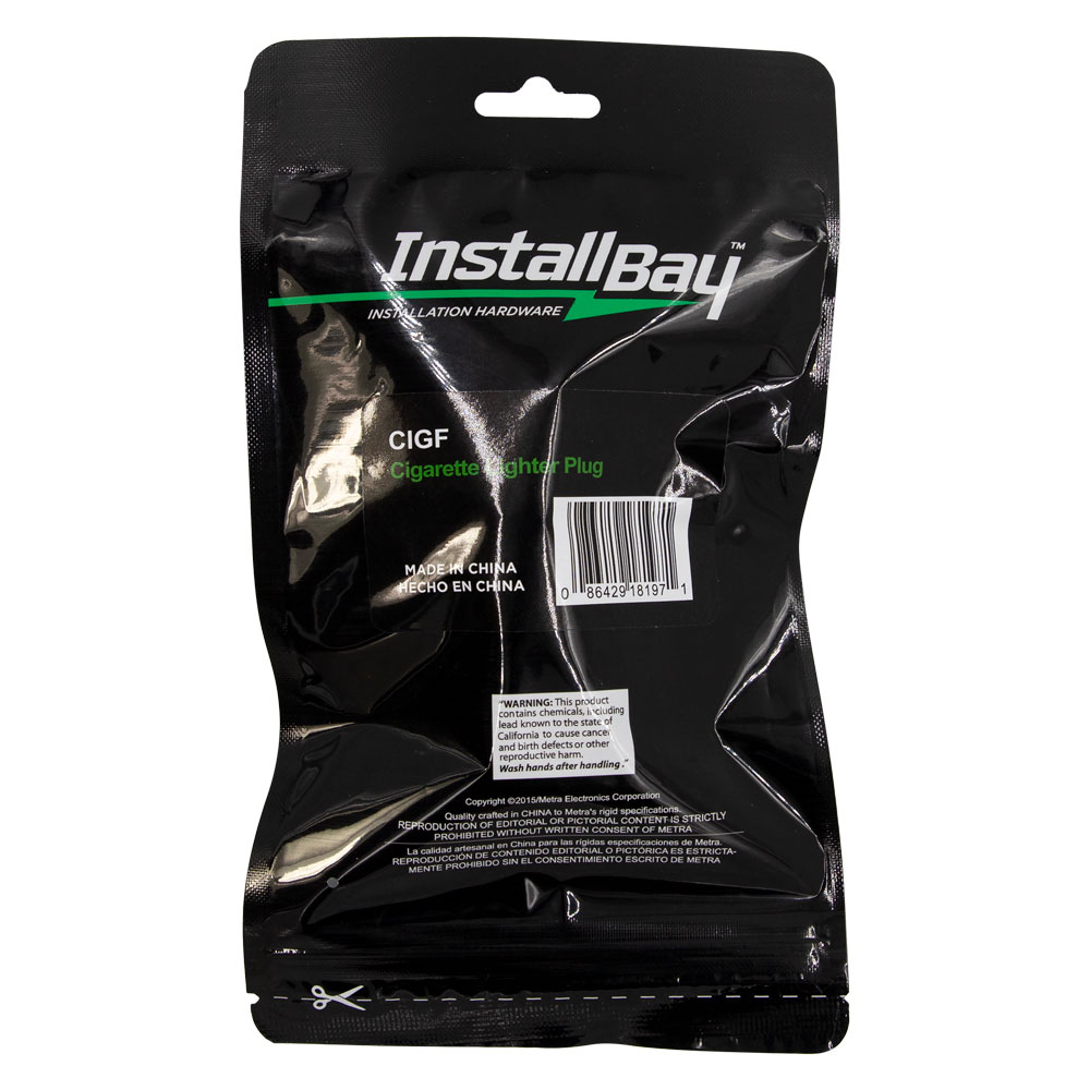 12V PLUG FEMALE - Retail Pack