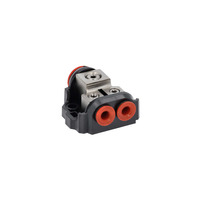 Ground Distribution Block | 1/0- 4 AWG In, (2) 4-8 AWG Out