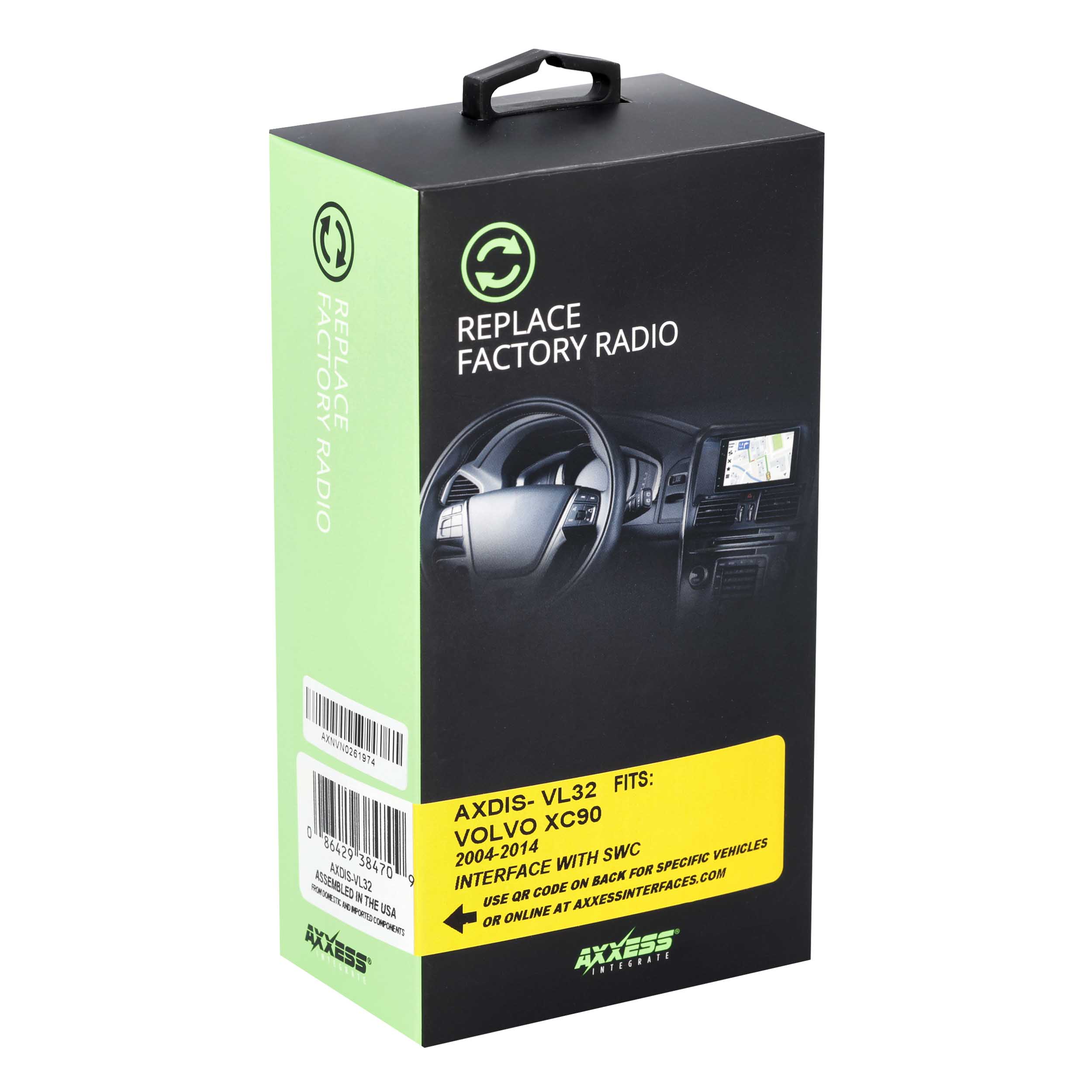 Data Interface with SWC – Volvo XC90 2004-2014