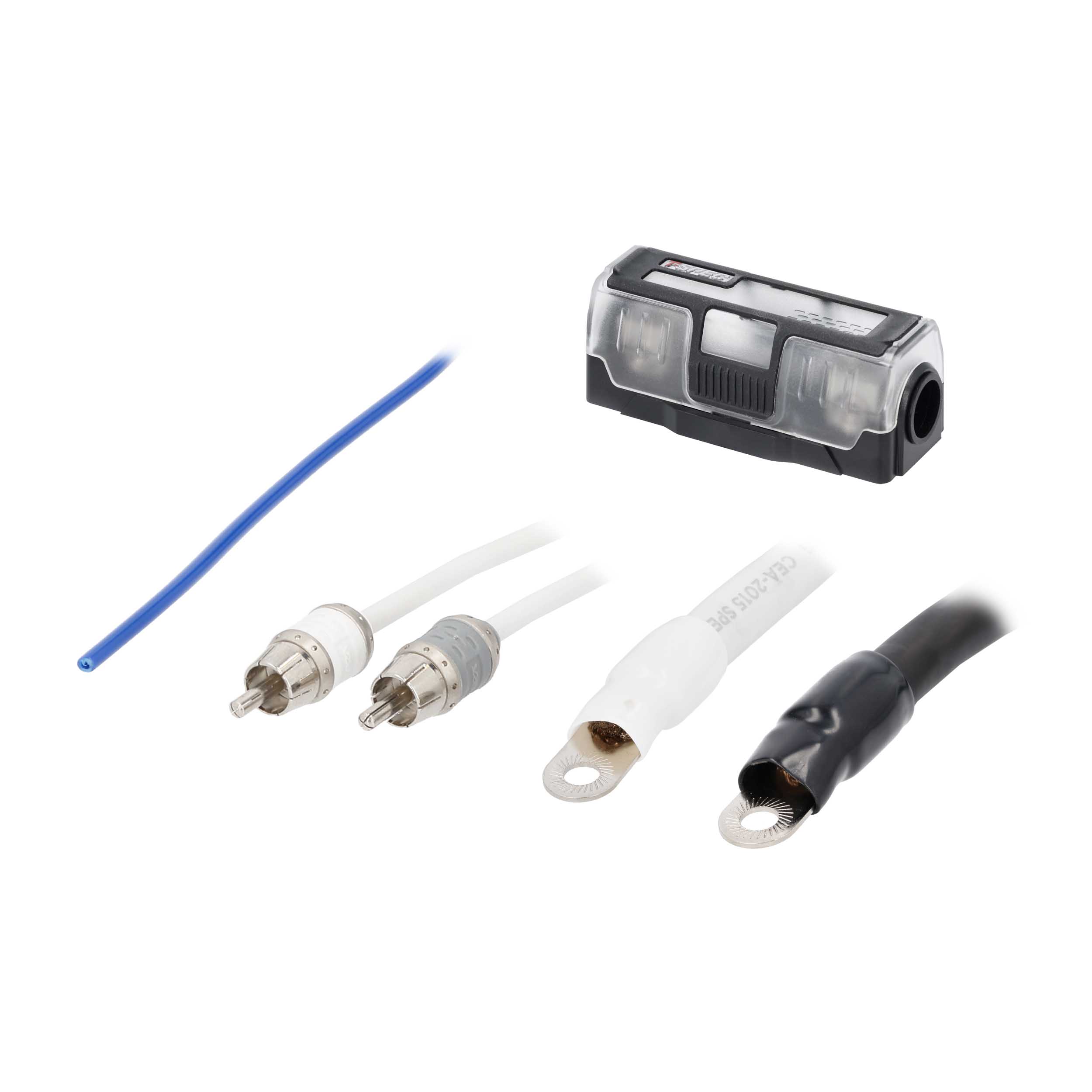 v10 1/0 AWG Amp Kit - 5200 W with RCA Cable