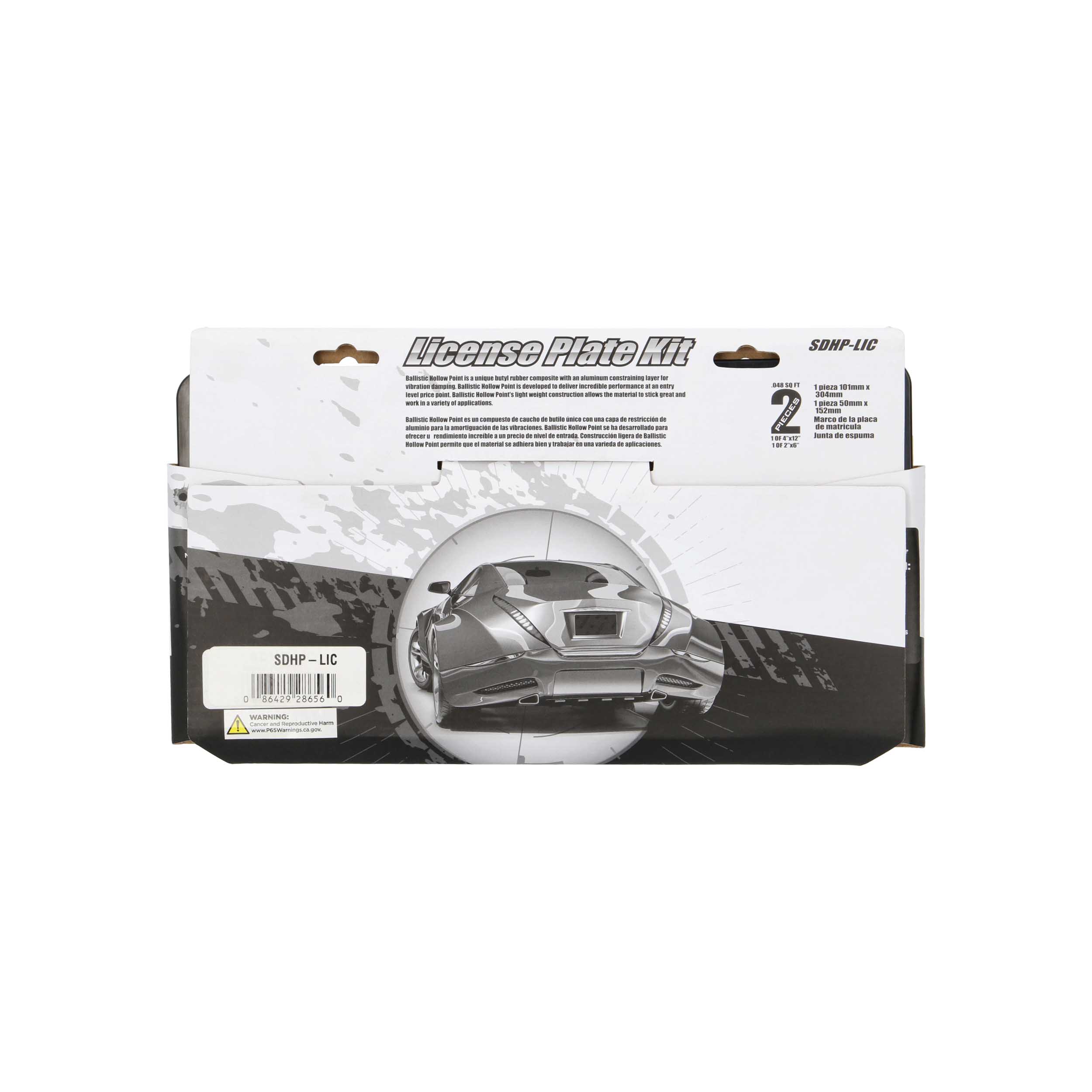 LICENSE PLATE KIT - Hollow Point Series