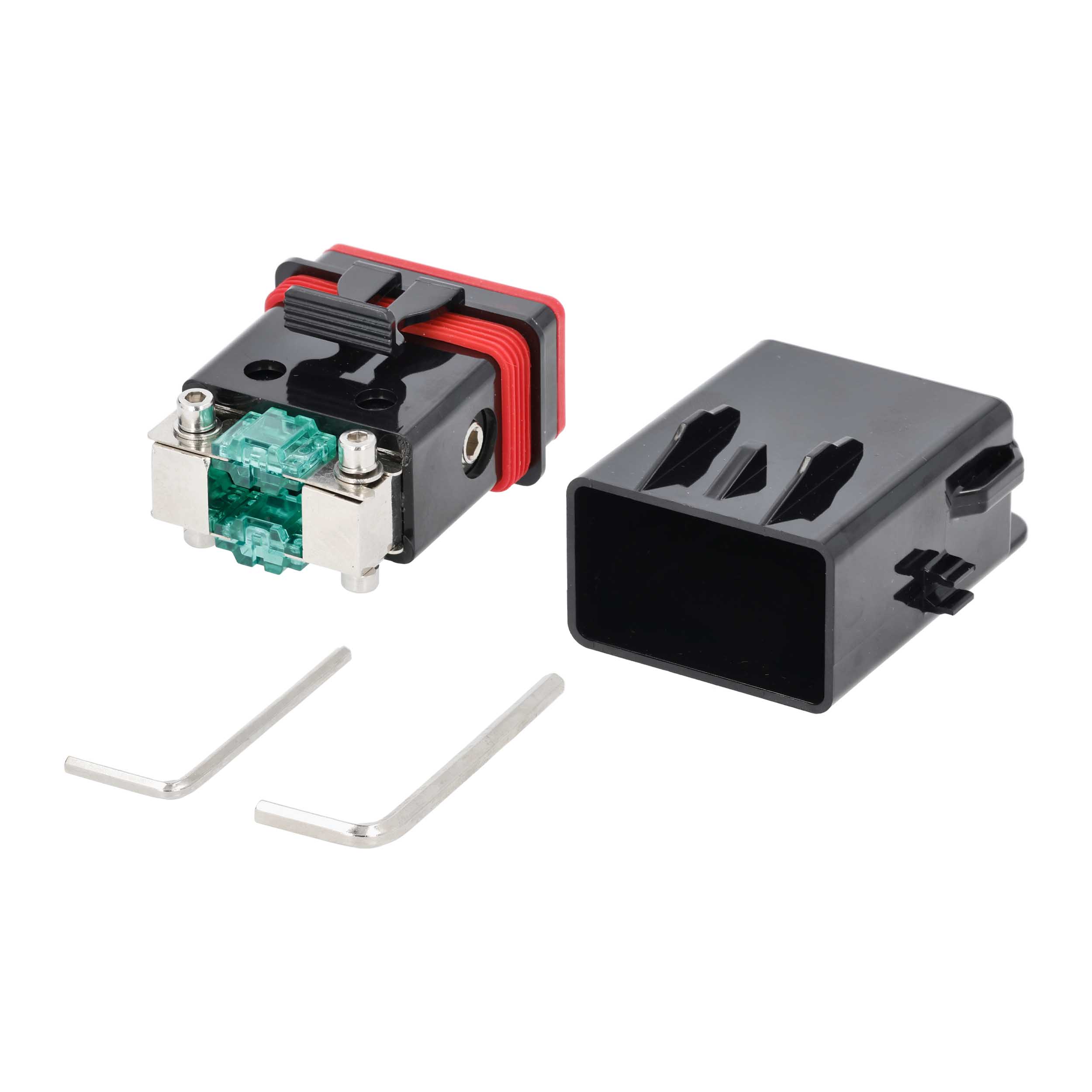 Dual Mini ANL Waterproof Fuse Holder 0/2/4 Ga Marine Cert