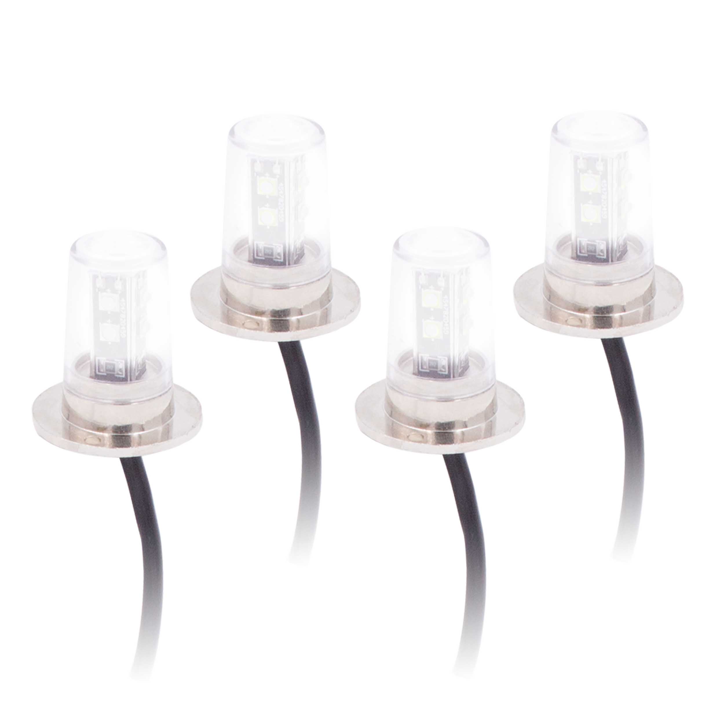 White Strobe Kit - 8 LED, 4-Pack