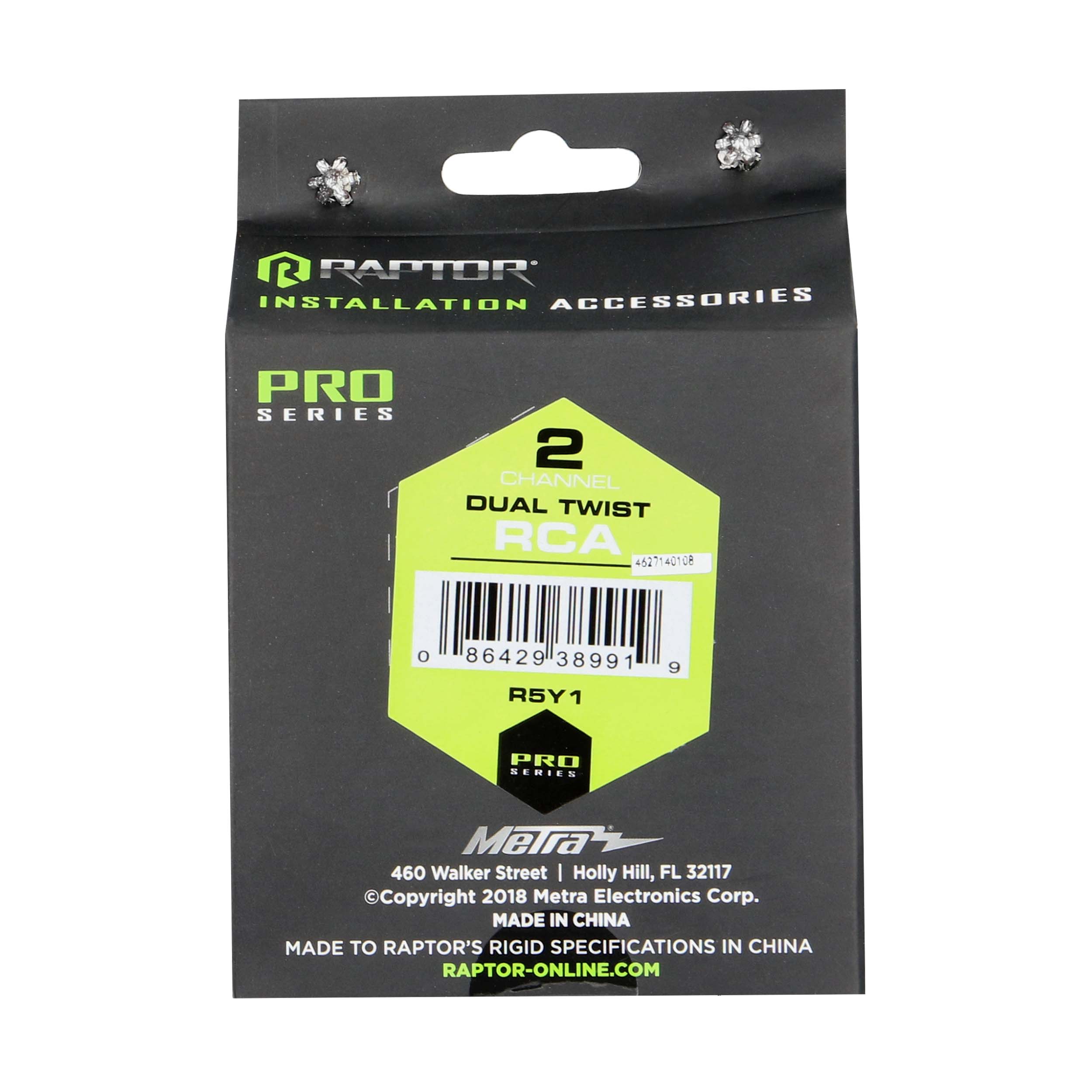 RCA 2-Channel Audio Cable - Pro Series 1F-2M