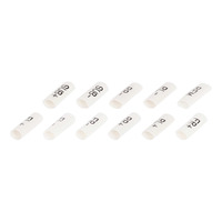Wire Heat Shrink Labels Refill Pack | 120 Piece