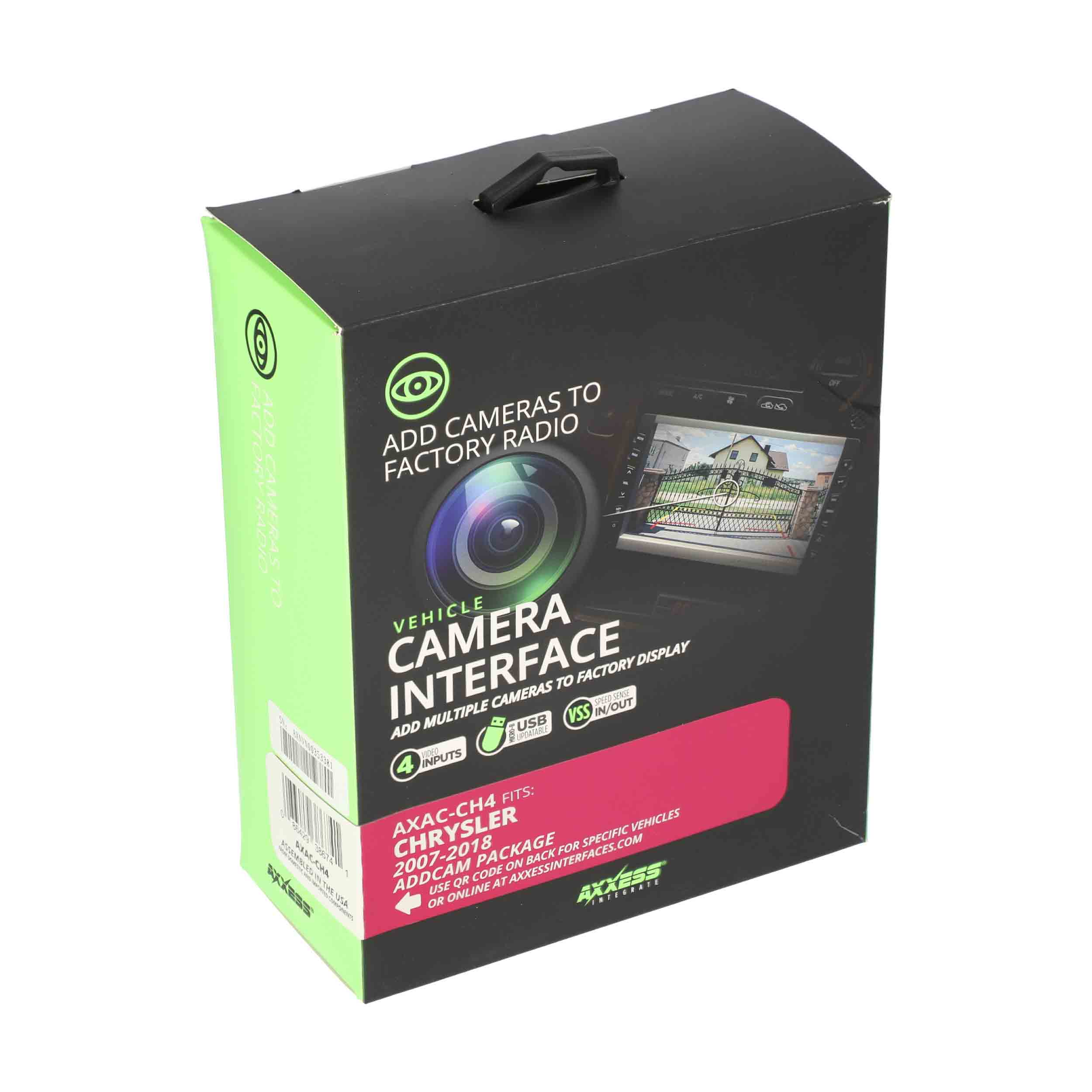 CAMERA DATA INTFC w/HARNESS - FITS SELECT CHRYSLER 2007-2018