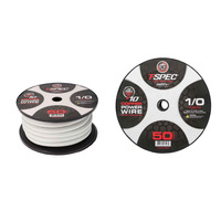 V10 OFC Tinned Power Wire | 1/0 AWG | 50 ft. | Pearl