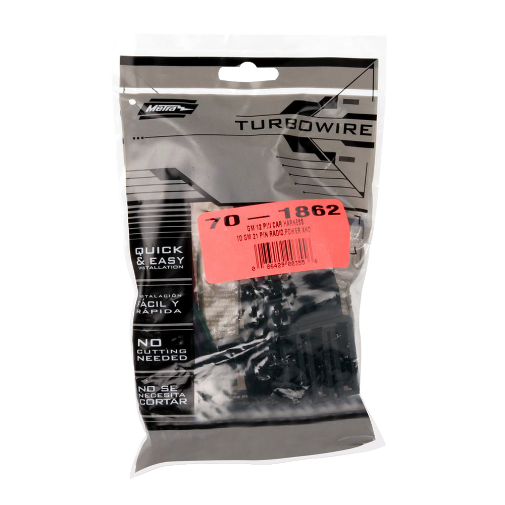 GM 21 Pin Radio To GM 12 Pin