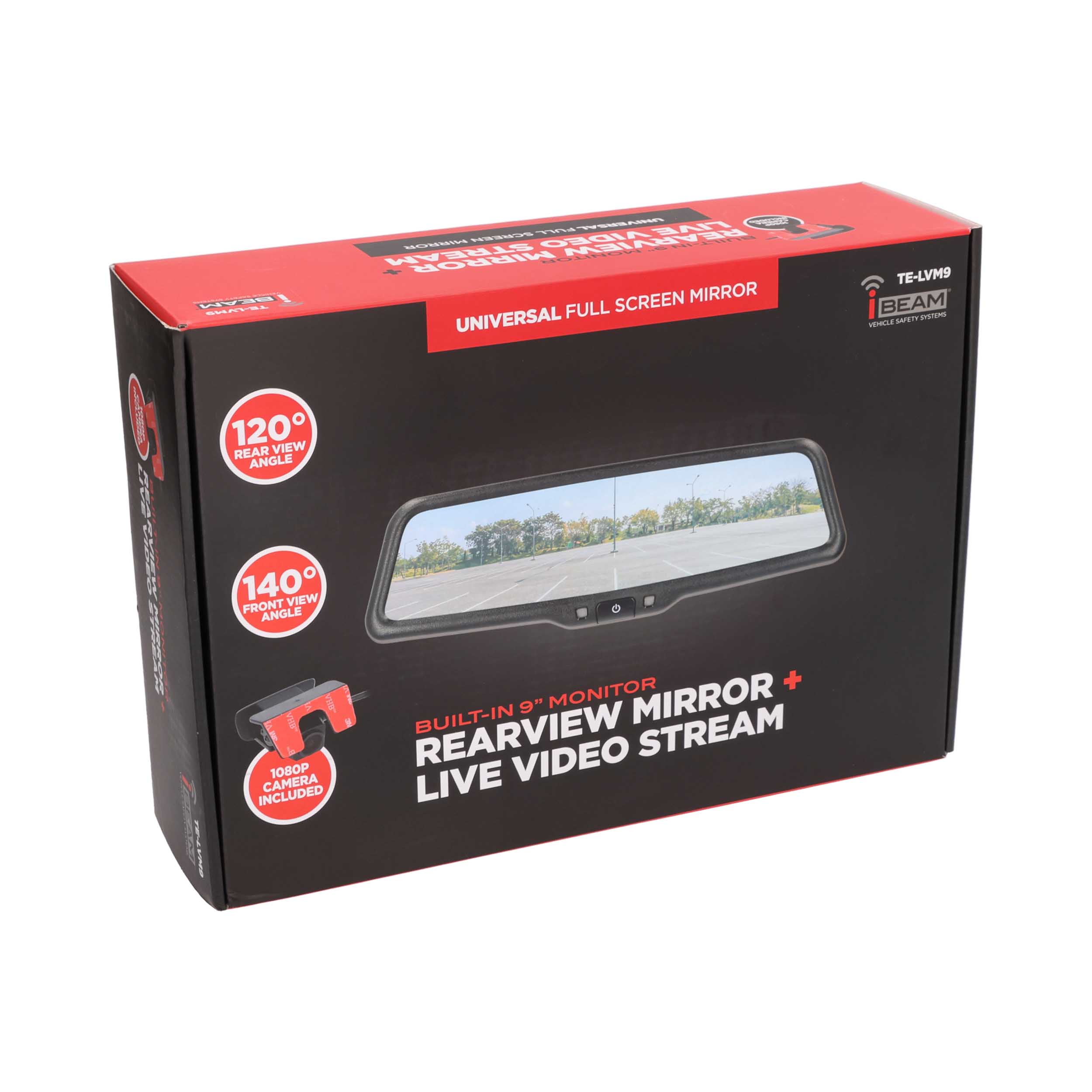 9" Live View Streaming Rearview Mirror