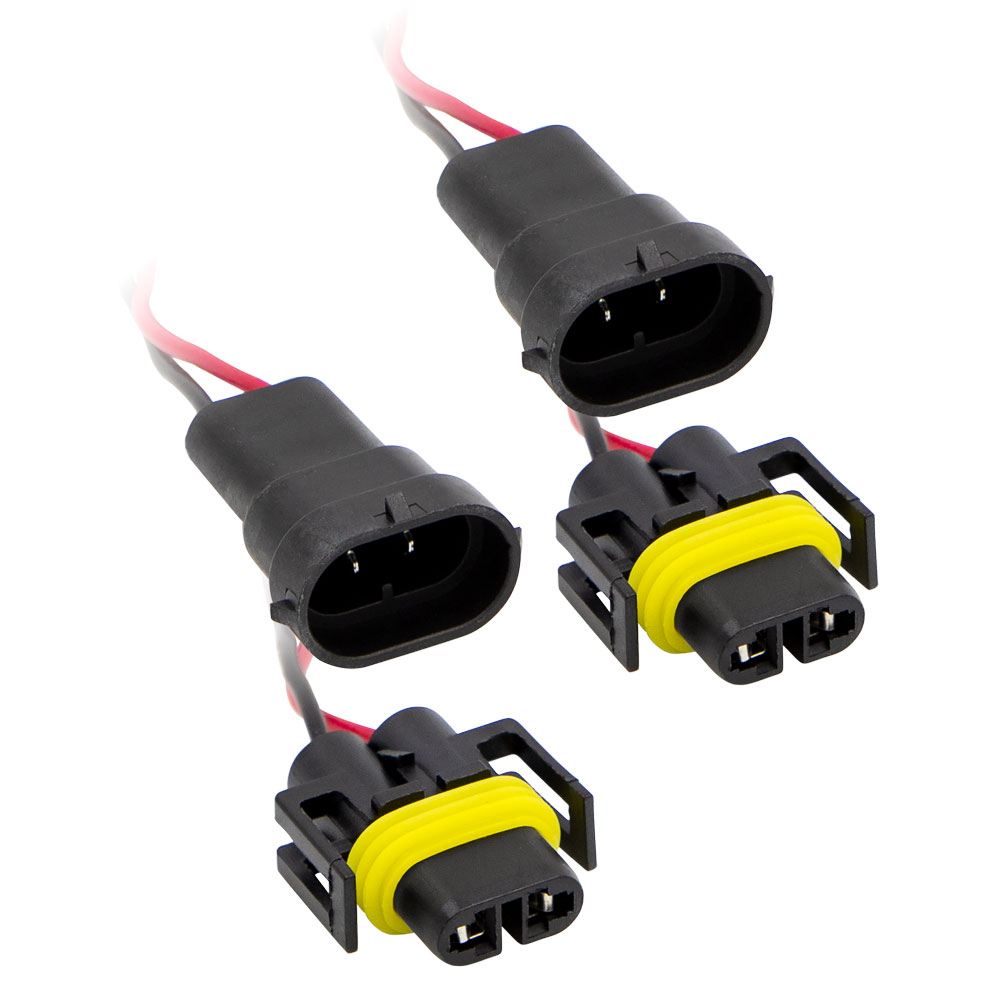 7 In 8 LED Oblong Oval Motorcycle Light - Chrome Front Face