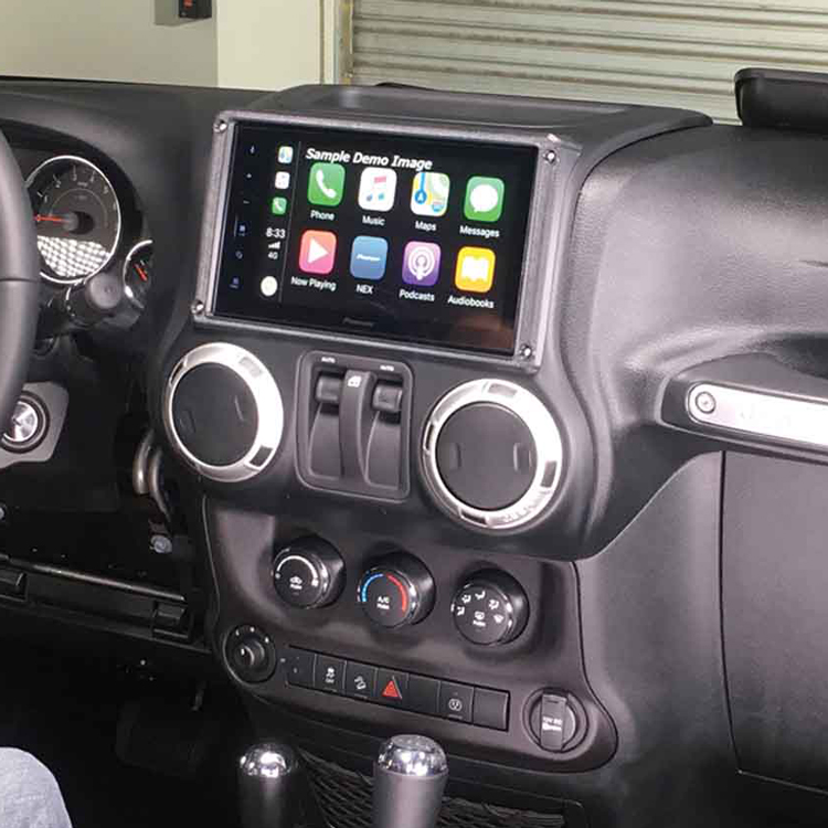 Jeep Wrangler 2011-2018 - Fits Pioneer 8" Radios