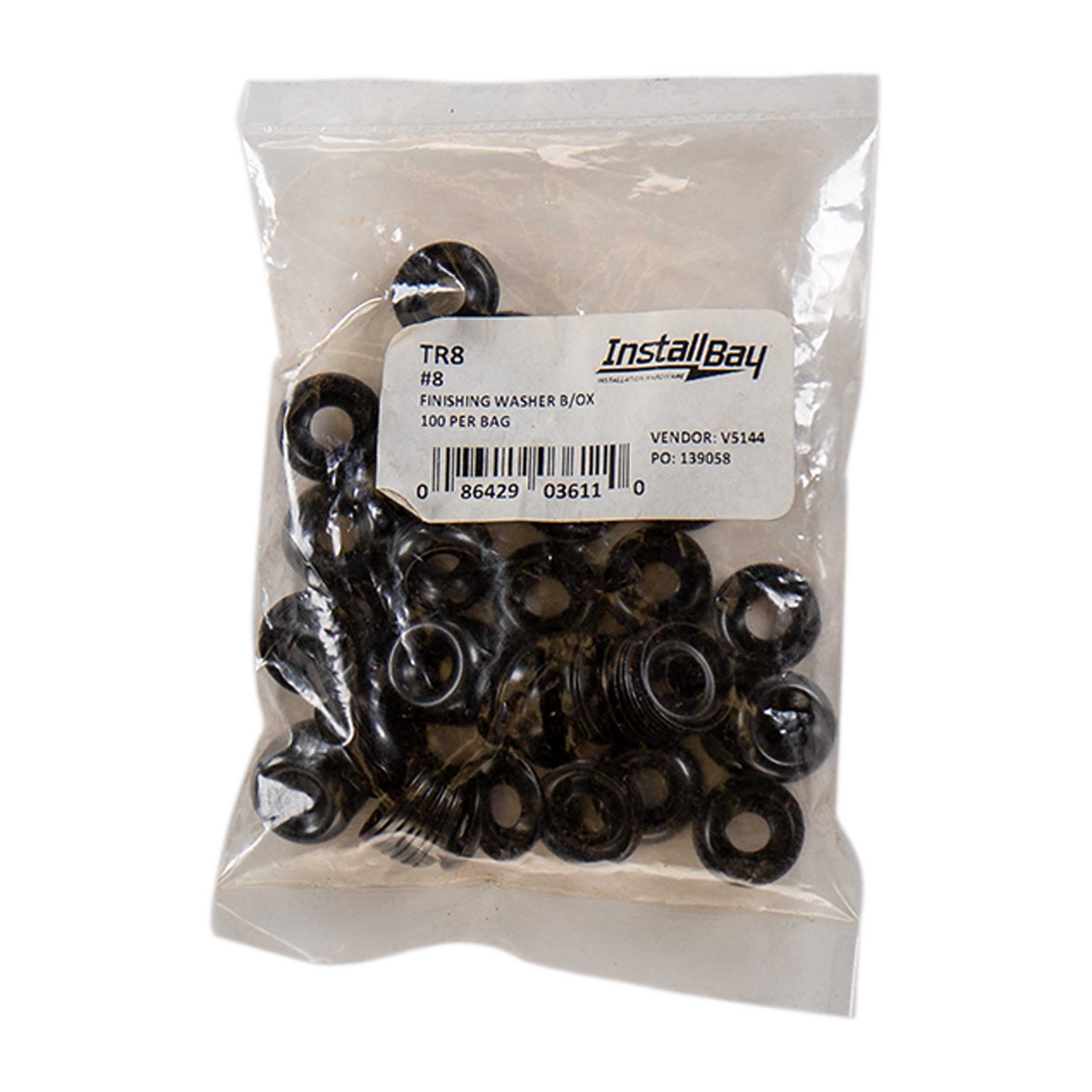 Trim Ring Washer #8 - Package of 100