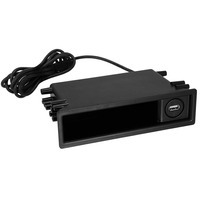 ISO-DIN Pocket with USB Charging Adapter - Multi-App 1981-2012