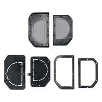Lower Dash Speaker Grille Cut-Ins - Jeep Wrangler JL | Gladiator JT 2024-2026