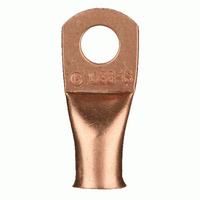 Copper Uninsulated Ring Terminal 8 Gauge #10  Package of 25