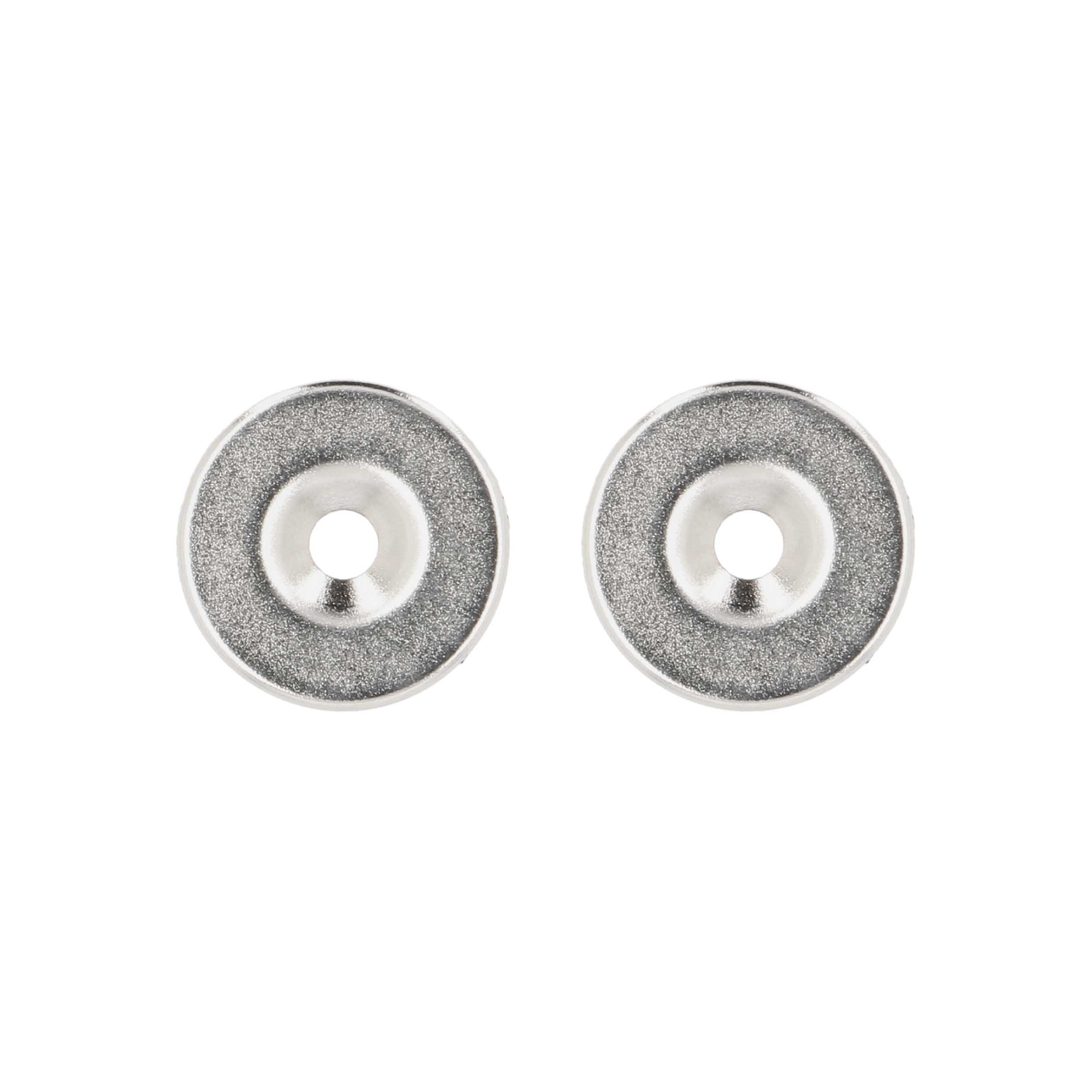 25MM NEODYMIUM MAGNETS W/HOLE10PK