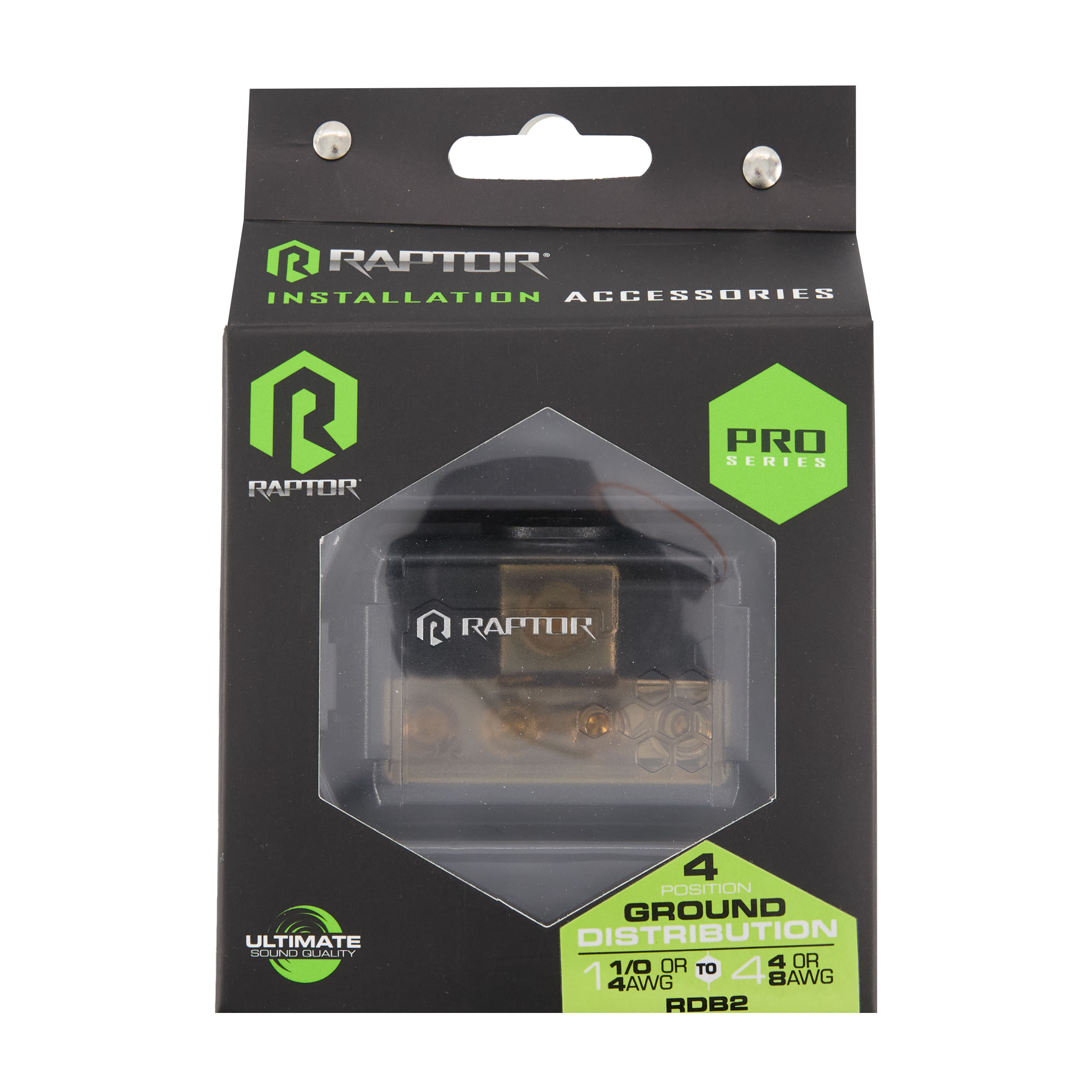 Raptor Pro Series Ground Distribution Block | 4 Position