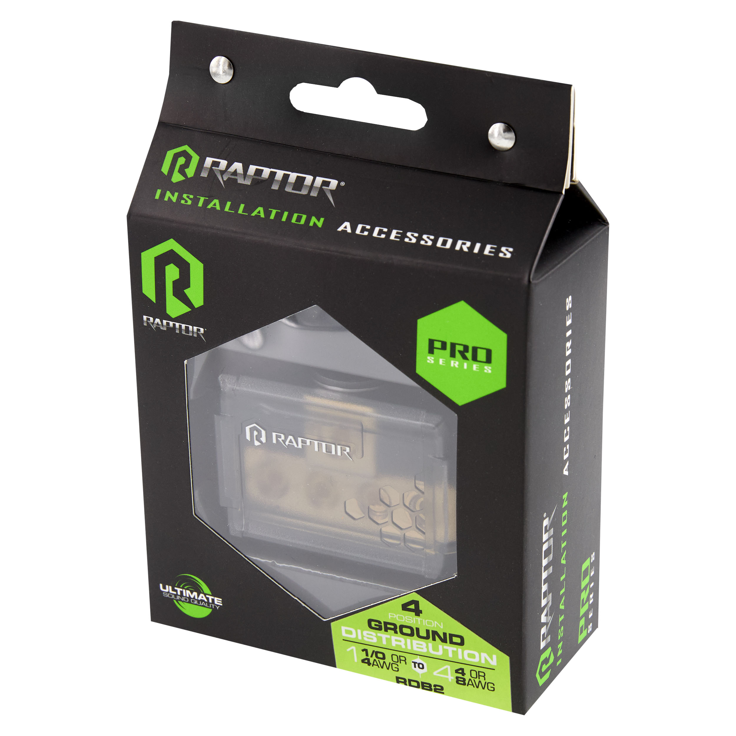 Raptor Pro Series Ground Distribution Block | 4 Position