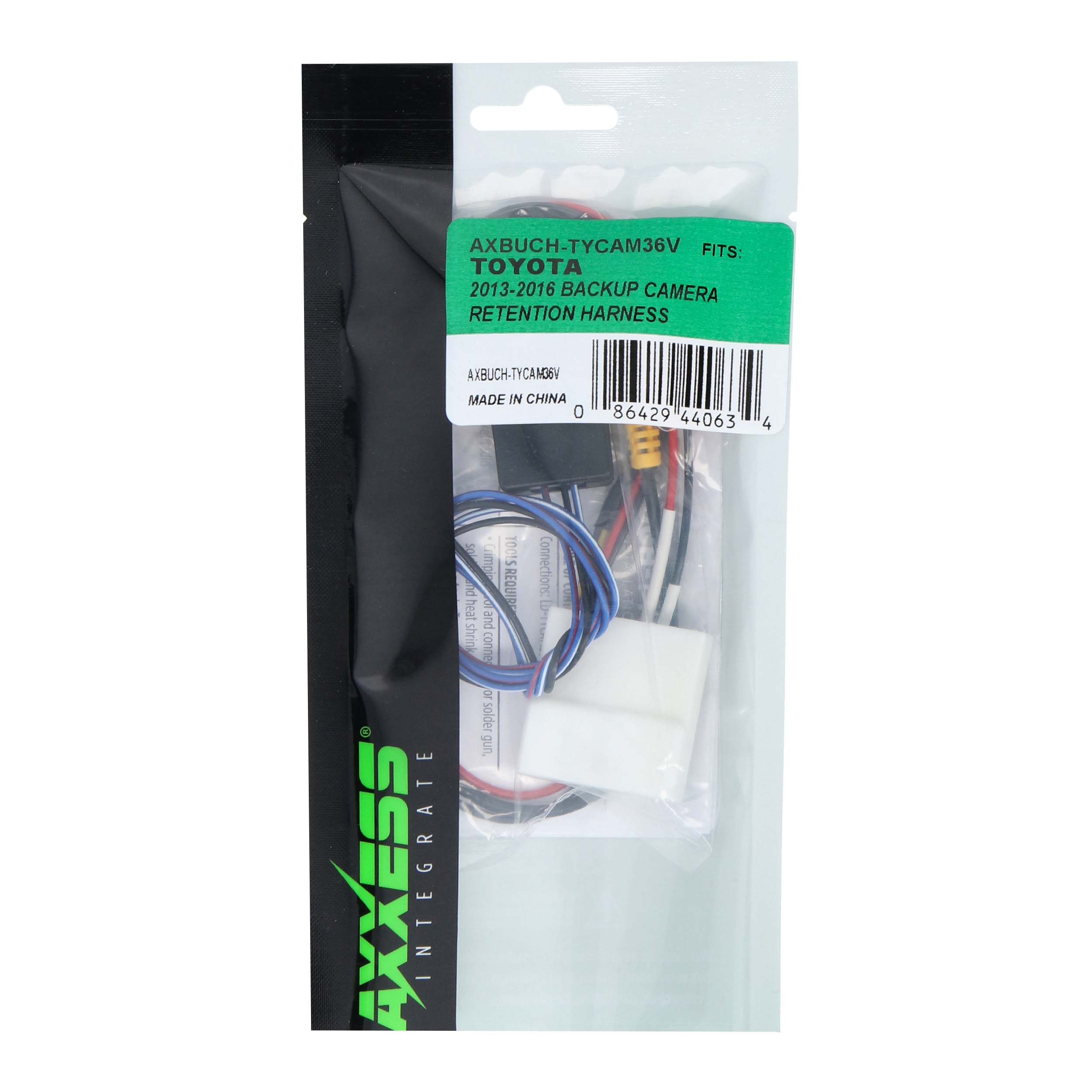 BACKUP CAMERA RETENTION HARNESS FITS SELECT TOYOTA 2012-2020