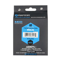 R4 Mid Series 2-Channel RCA Cable | 1.5 ft.