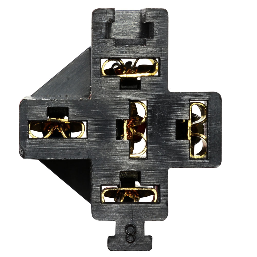 Locking Relay Socket With 12 Inch Lead Wire - Each