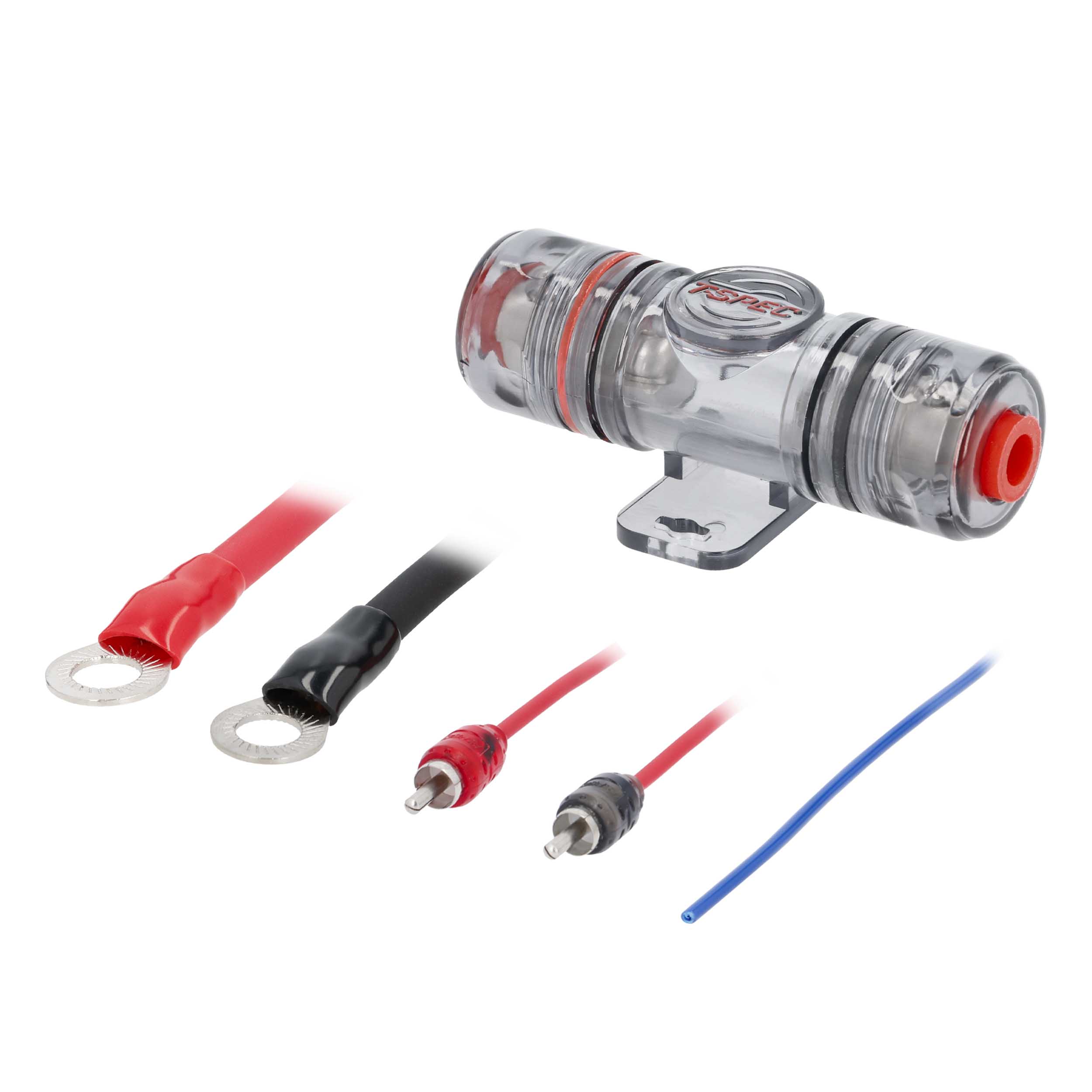 T-SPEC CCA 8 AWG 400W AMP KIT WITH RCA - V6 SERIES