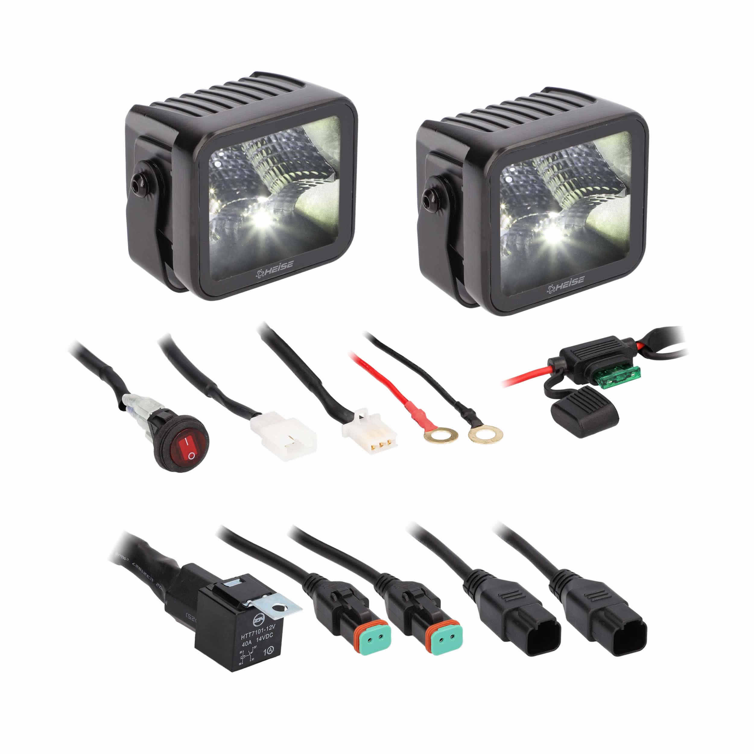 Blackout 3" - 4 LED Flood Cube - 2 Pack