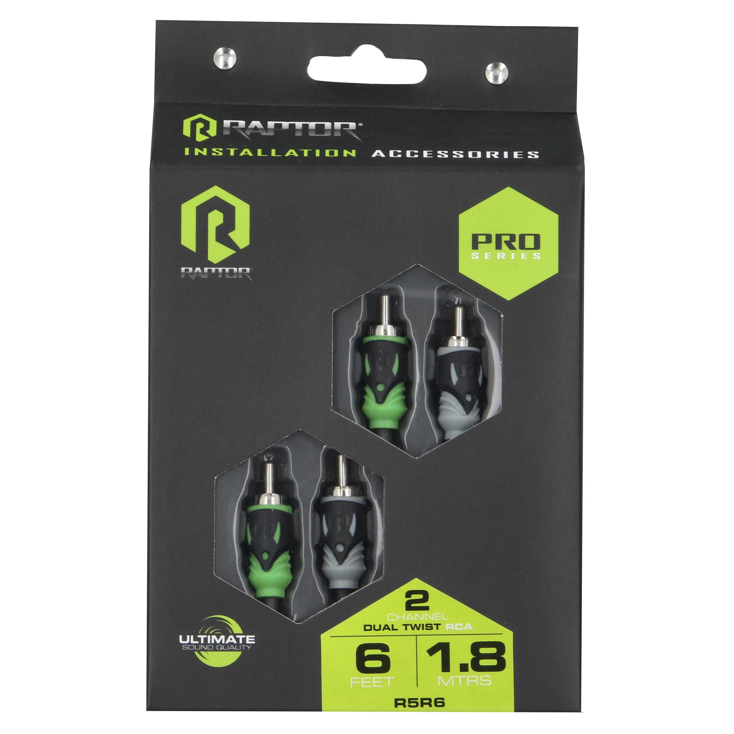 RCA 2-Channel Audio Cable - Pro Series 6 Feet