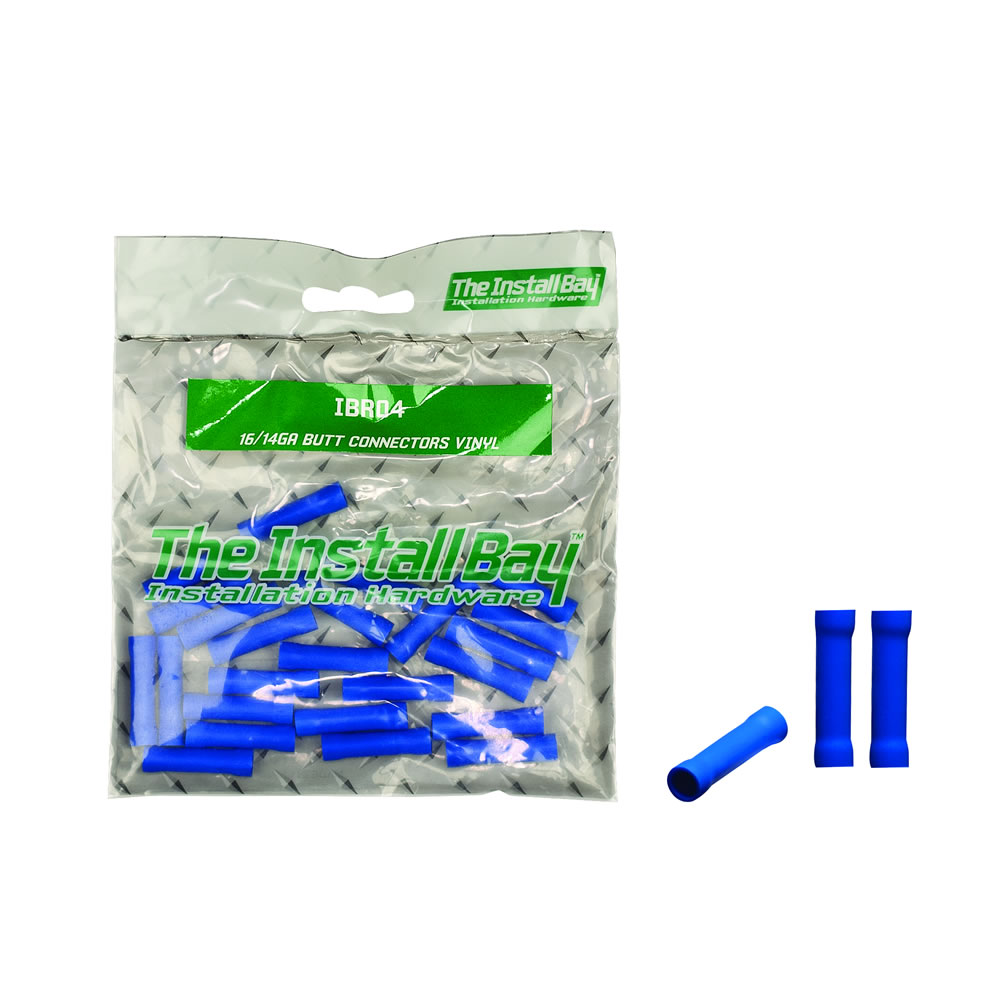 16 - 14 Butt Connector Vinyl - Retail Pack