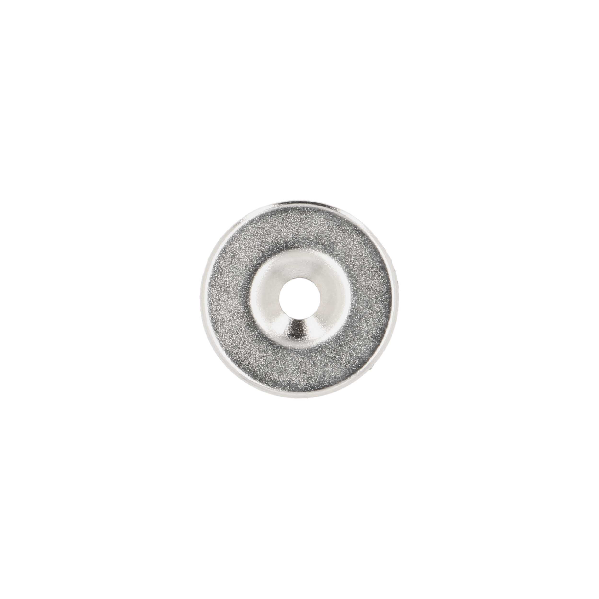25MM NEODYMIUM MAGNETS W/HOLE10PK