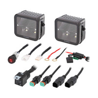 Blackout 3" - 4 LED Flood Cube - 2 Pack