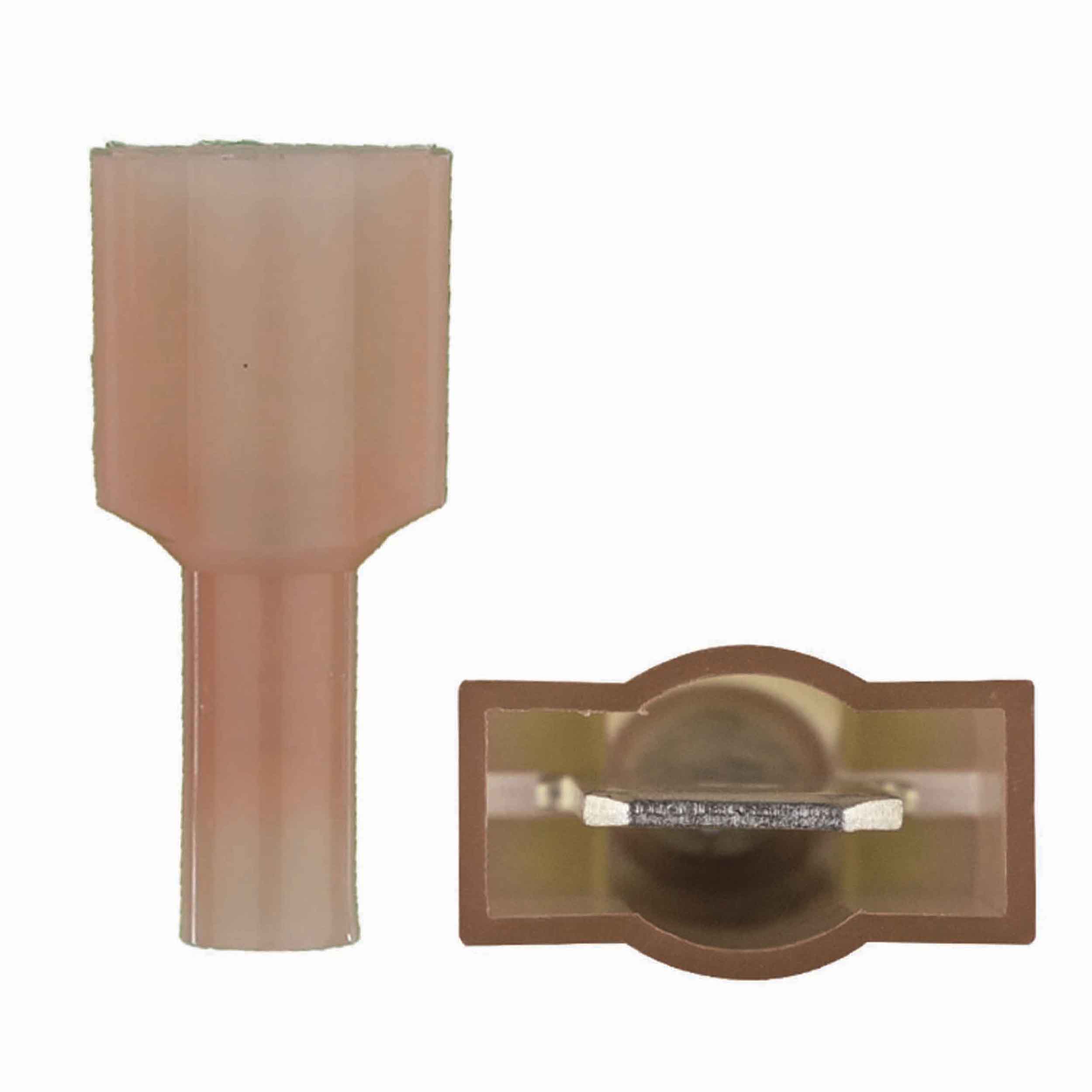 3M™ Red Nylon Male Quick Disconnect 22-18 AWG .250