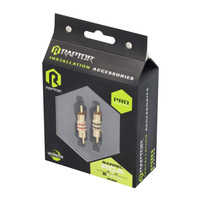 Raptor Pro Series RCA Barrel Connector | Male to Male