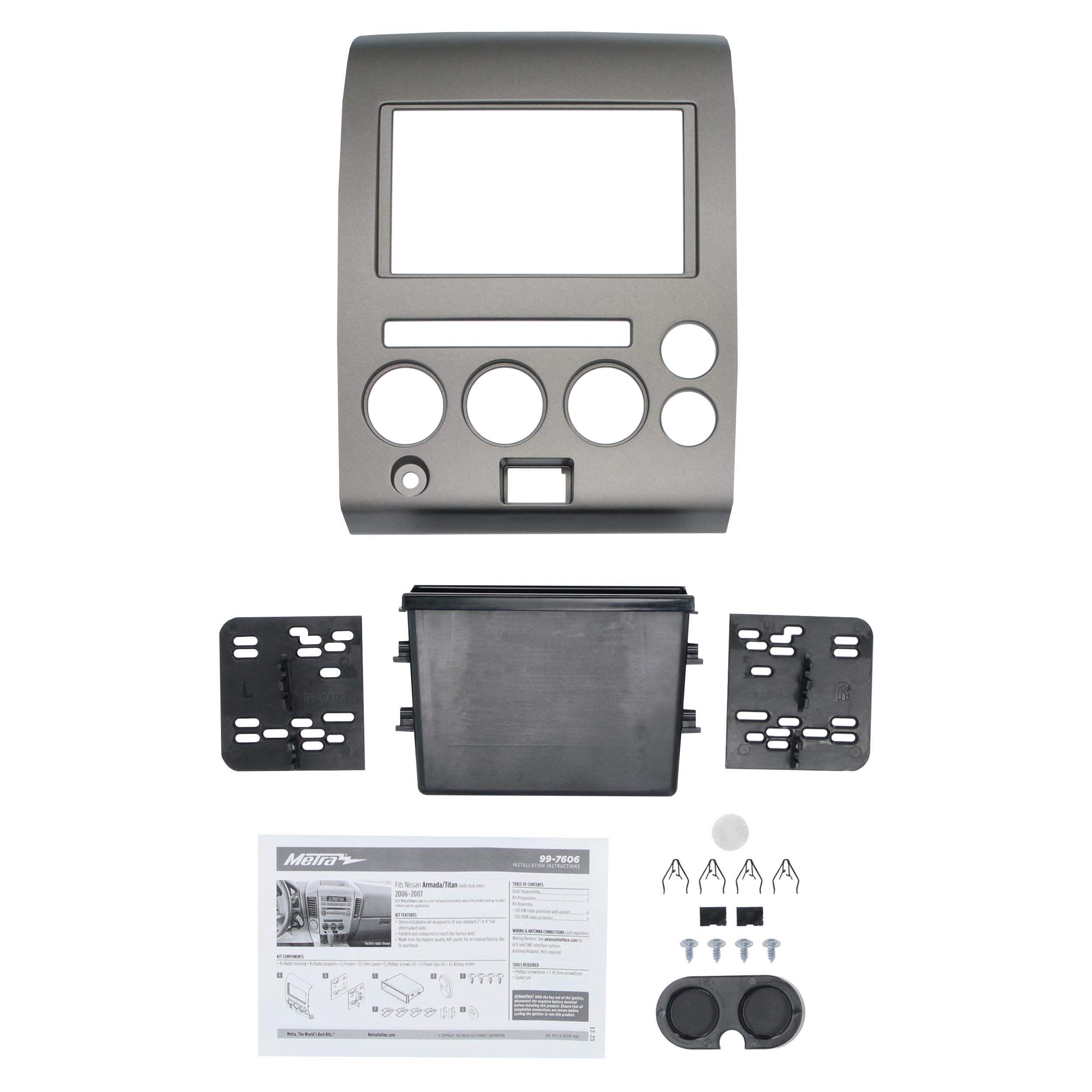 Stereo Installation Kit - Fits Nissan Armada/Titan 2006-2007