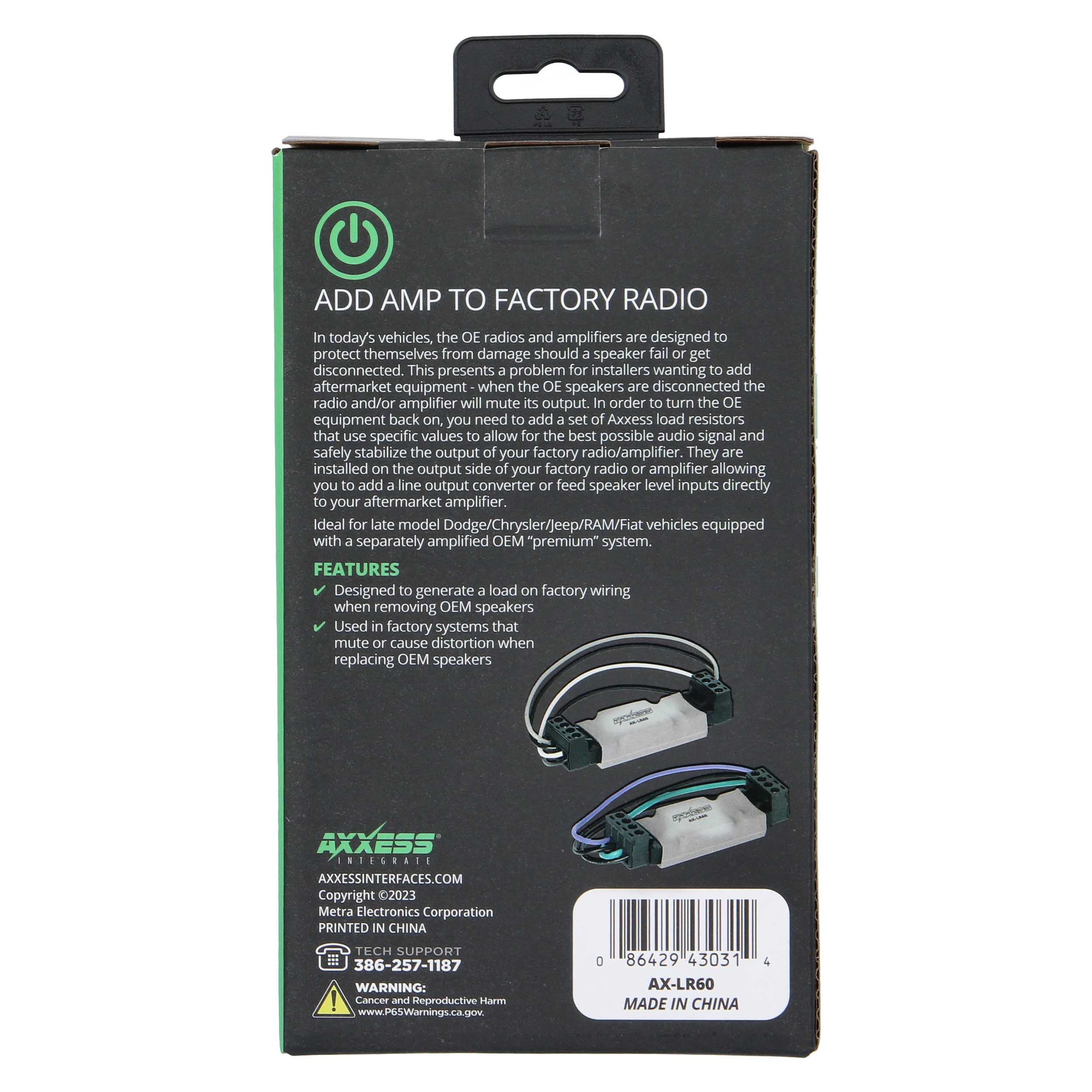 60 Ohm Universal Load Resistor