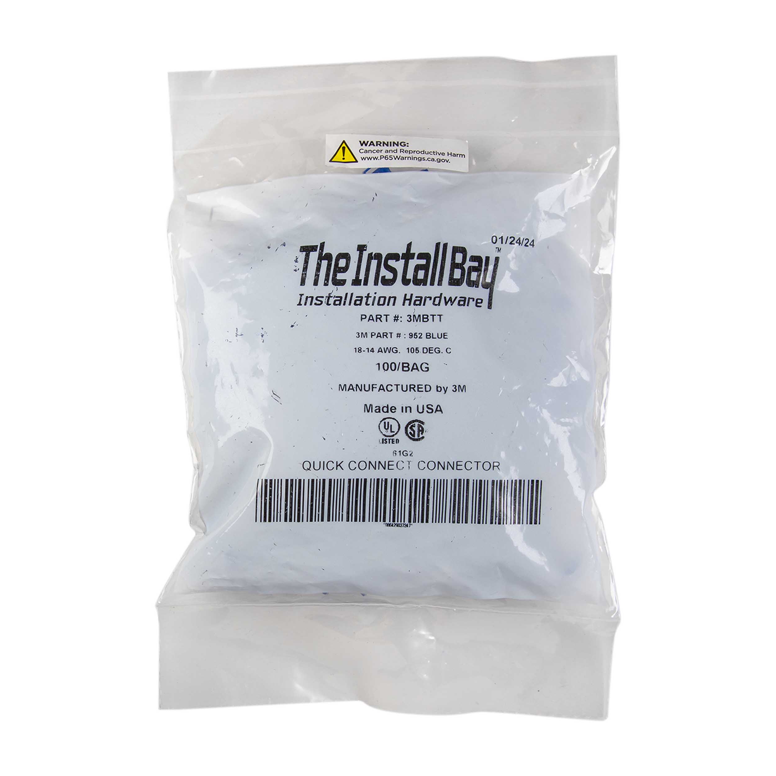 3M™ Blue T-Tap 16/14 Gauge - Package of 100