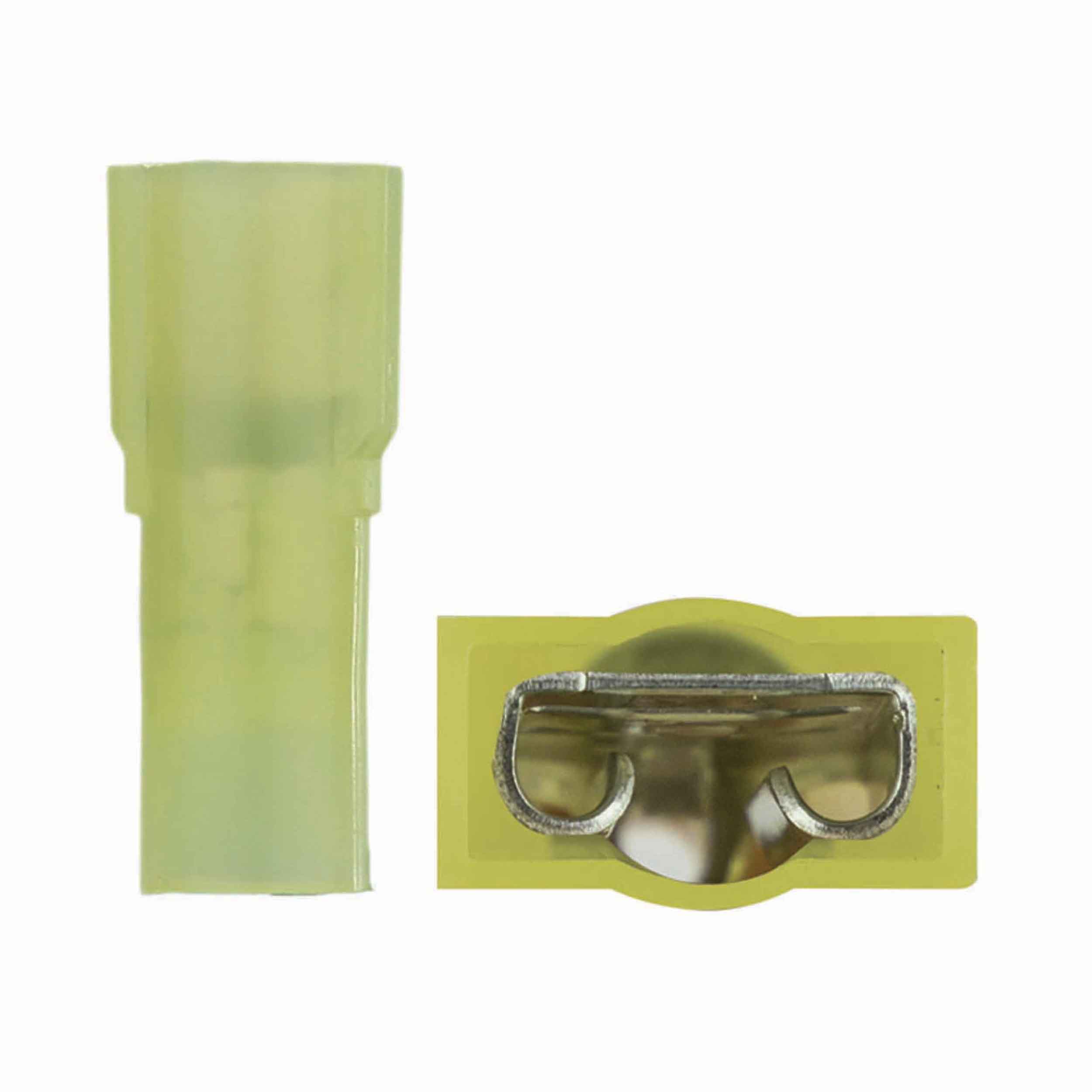 3M™ Yellow Nylon Female Quick Disconnect 12-10 AWG .250