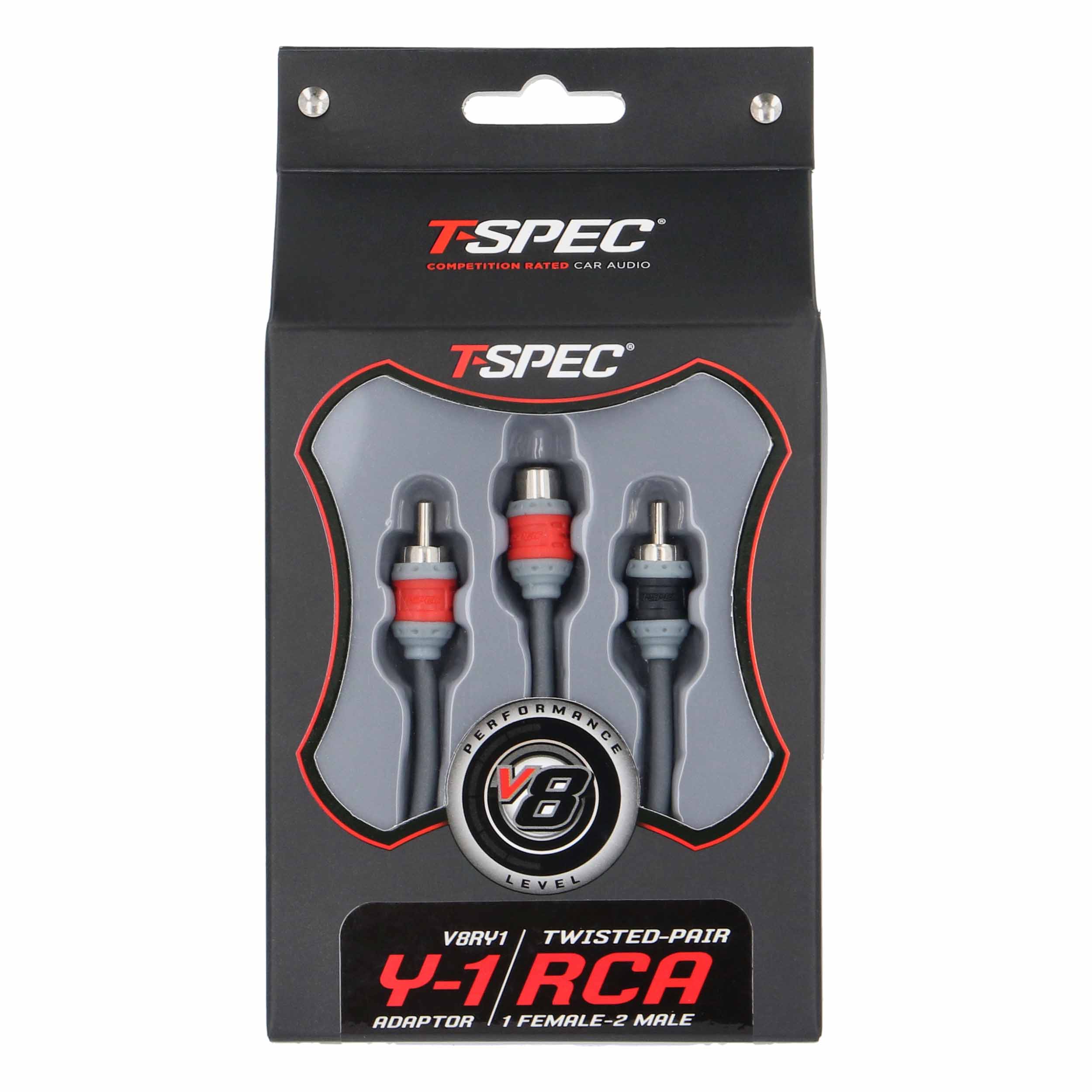 RCA v8 Series 2-Channel Audio Cable - 1F-2M