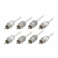 V10 4-Channel RCA Cable | 17 ft.