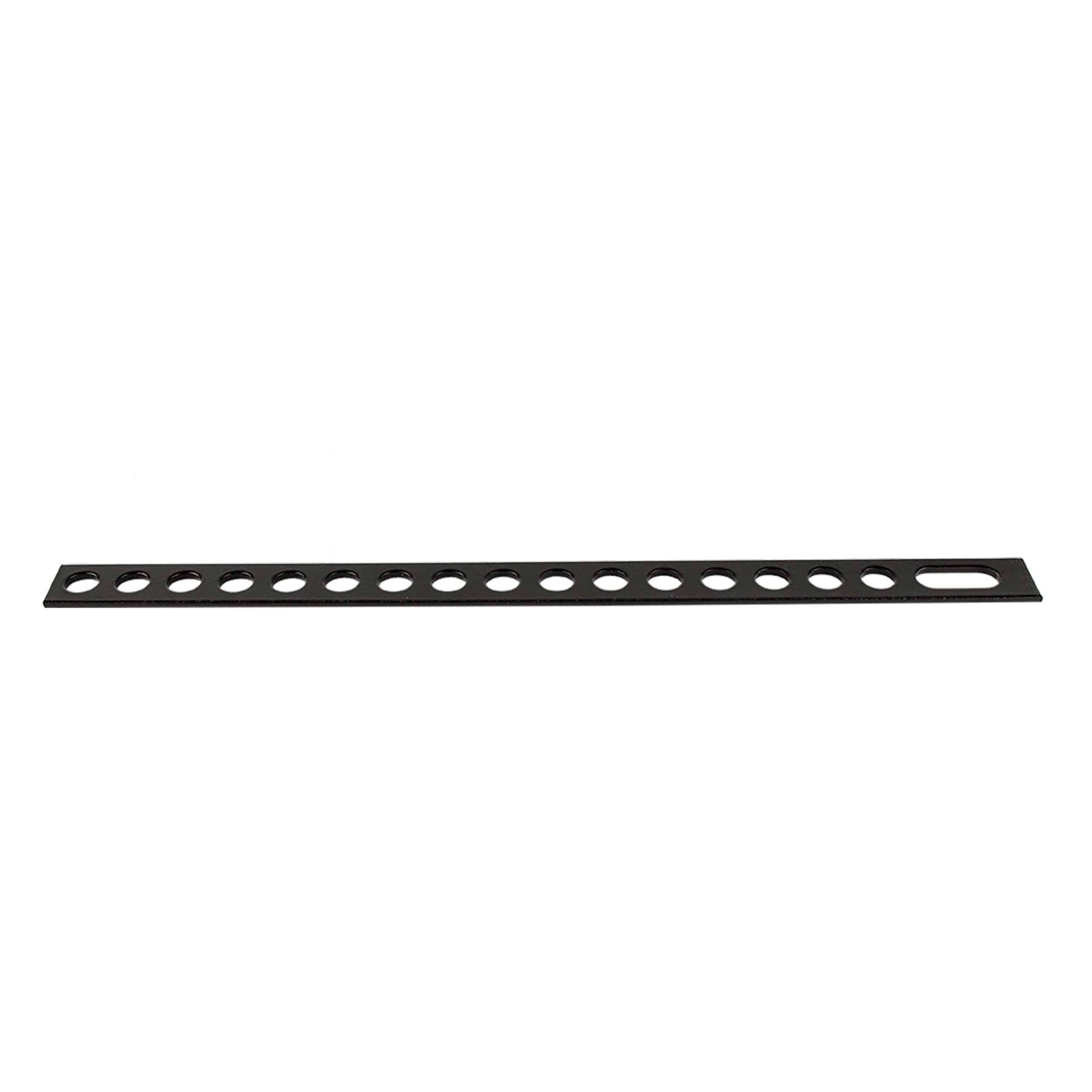 Metal Mounting Backstrap 9 Inch Black Powder Coated - Each