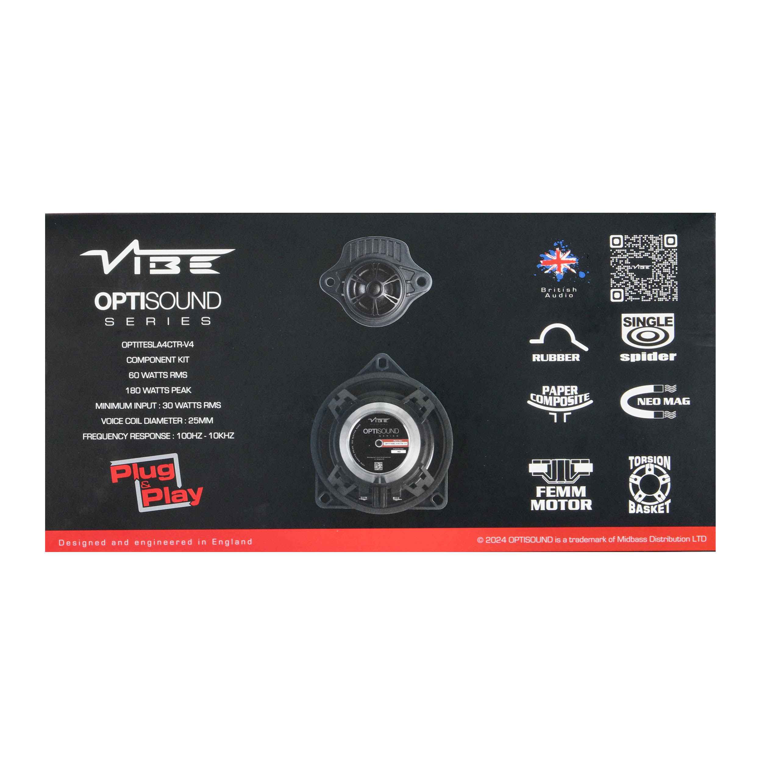 Plug-N-Play Center Channel Speaker Kit - Fits Tesla