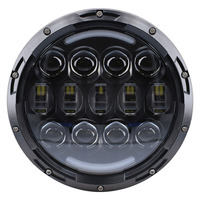 Improved RGB Backlit 7" LED Light - 7 Inch, 15 LED