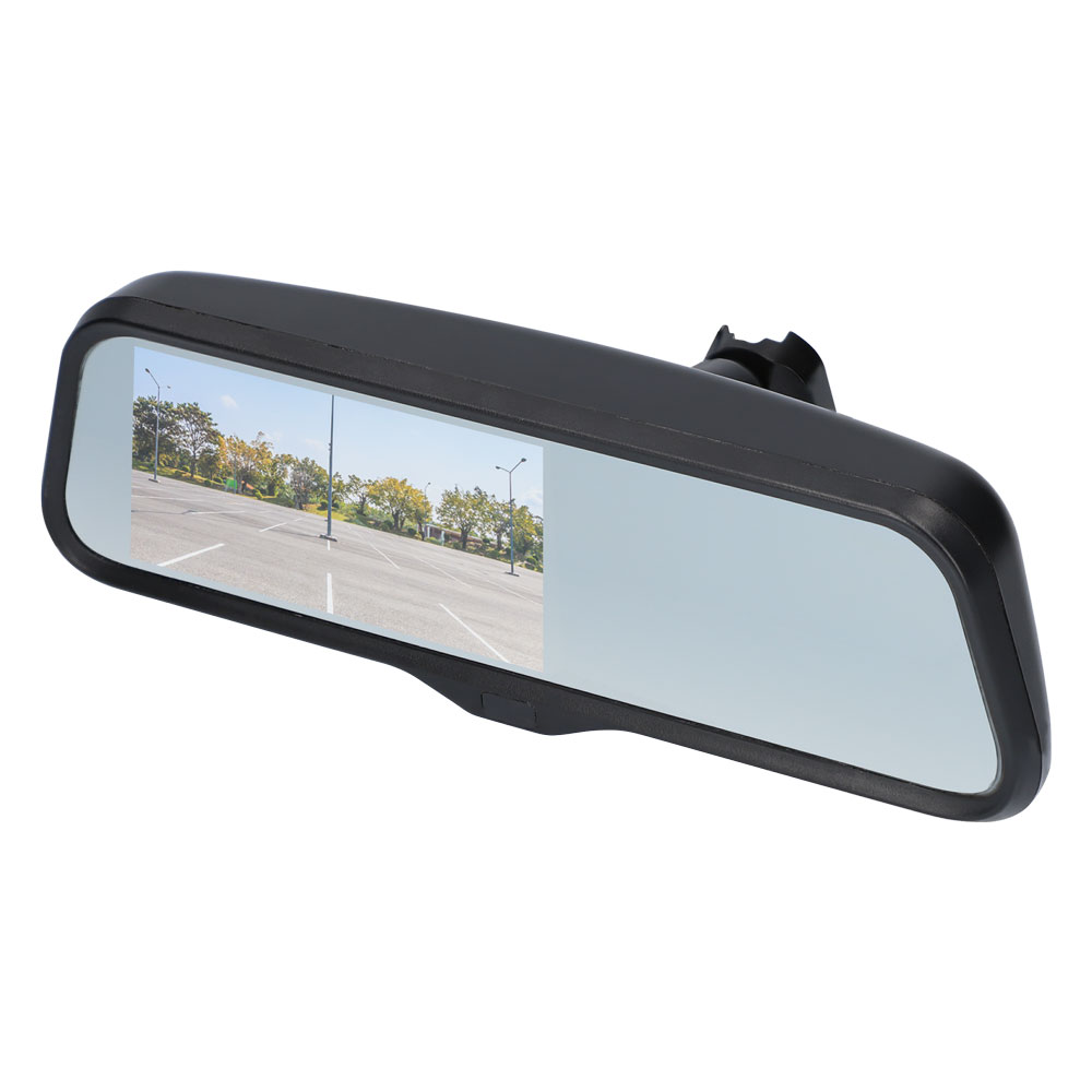 Water-Resistant Rearview Mirror with 4.5 inch Monitor