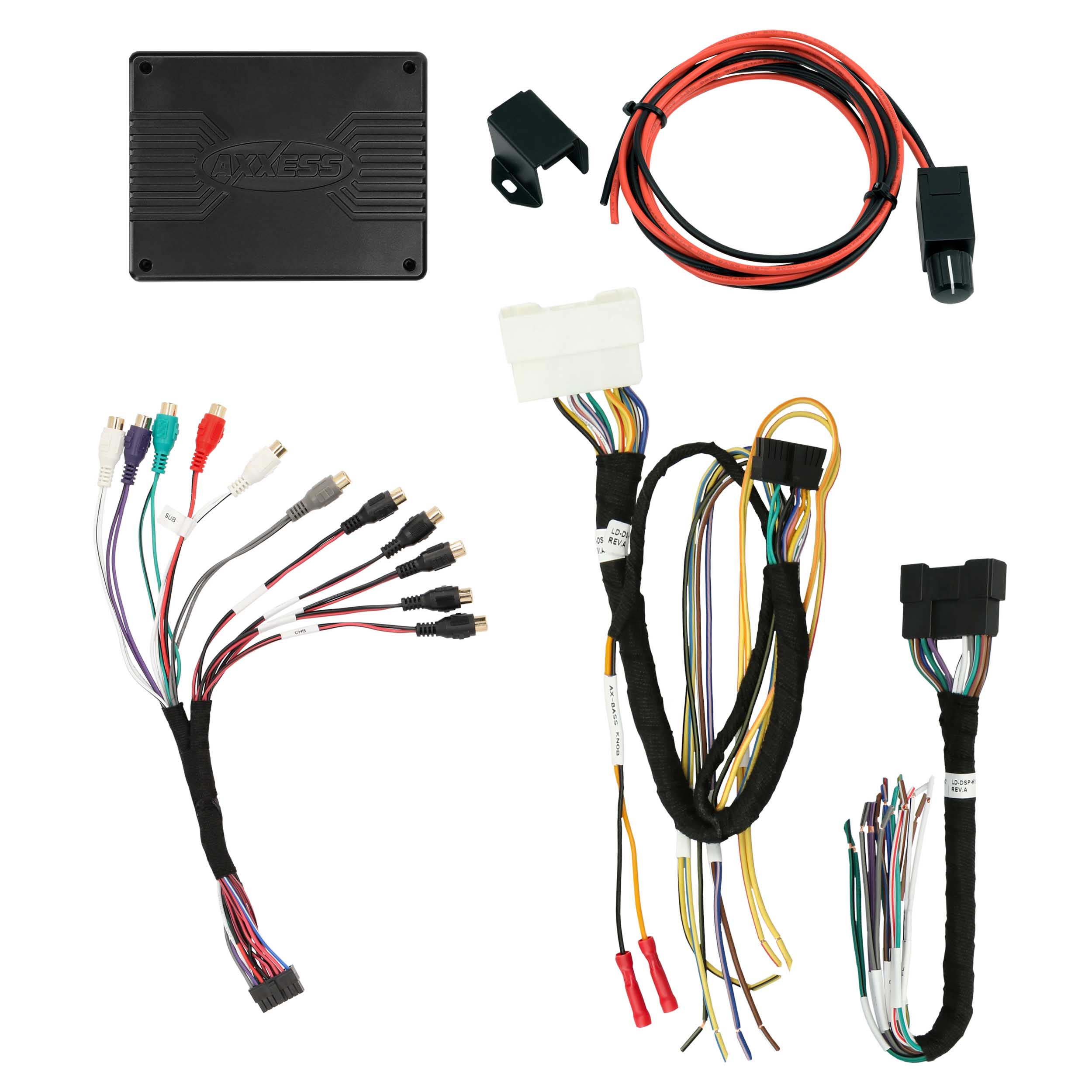 DSP Data Interface with Amplifier Bypass Harness - Fits Sele