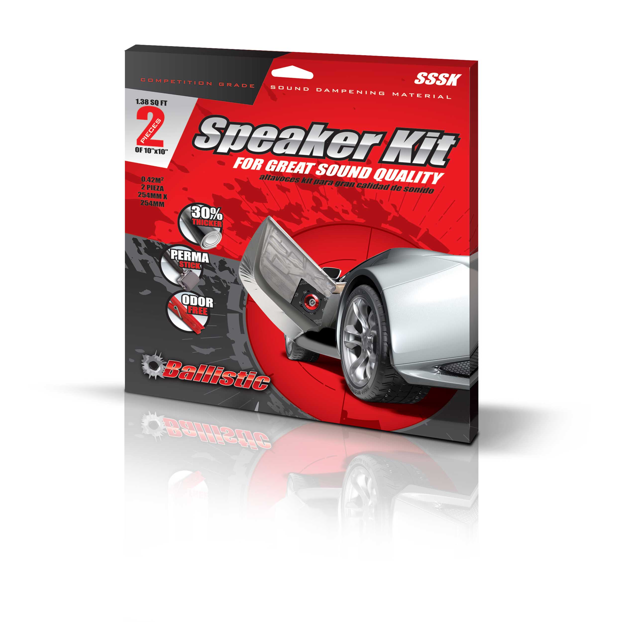 Sound Damping Material - Speaker Kit