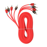 V6 4-Channel RCA Cable | 17 ft.