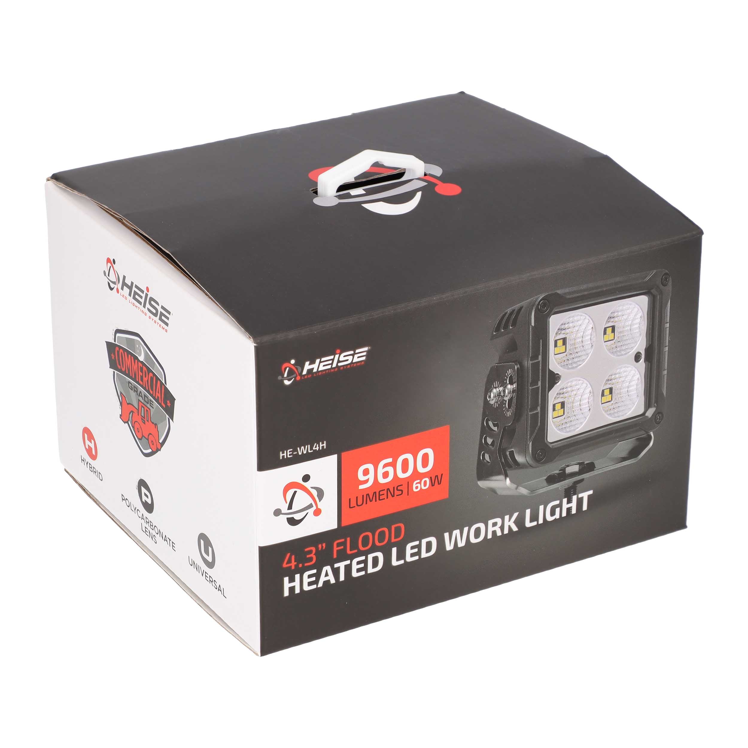 4.3" Heated Work LED Floodlight