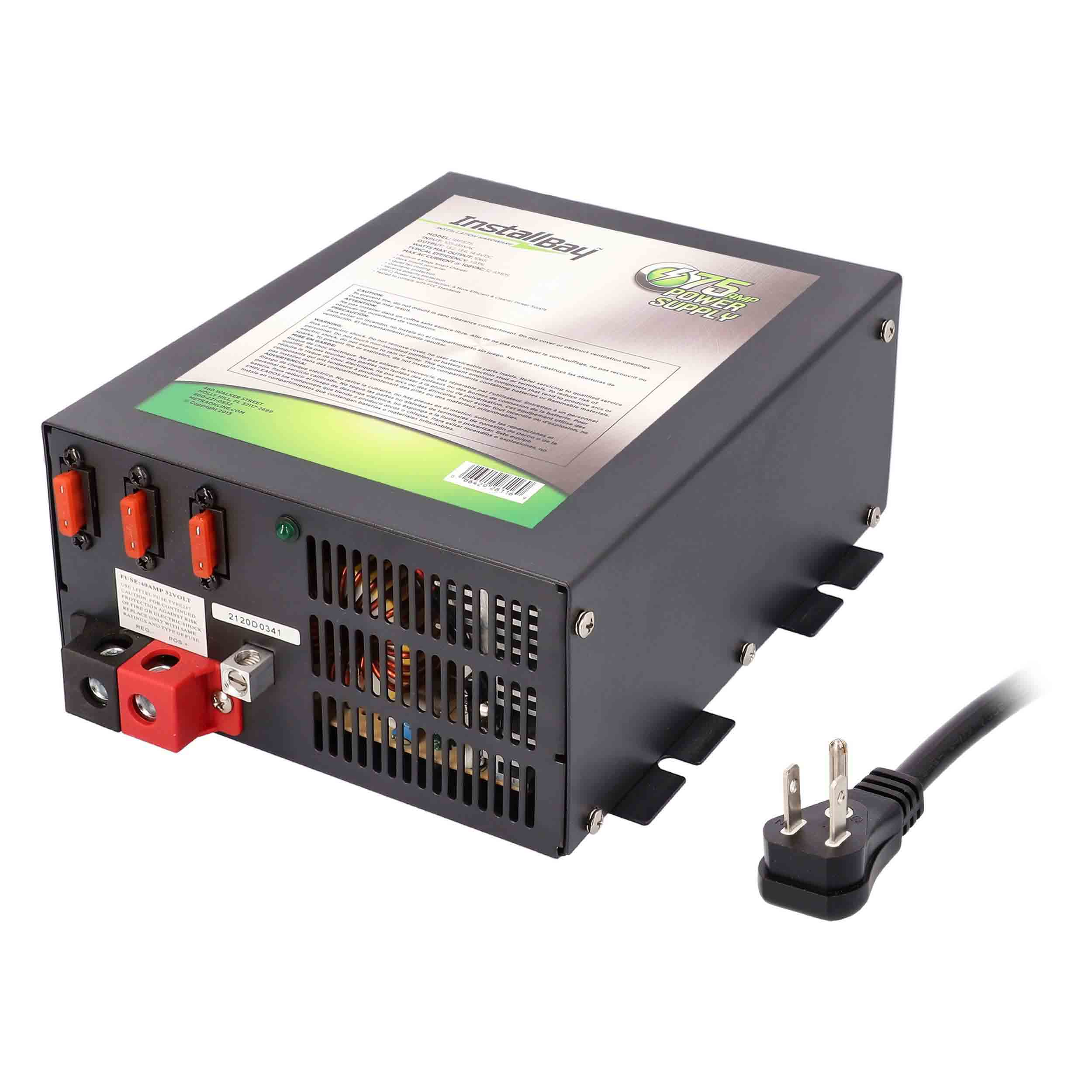 75A power supply 4 stage smart charger
